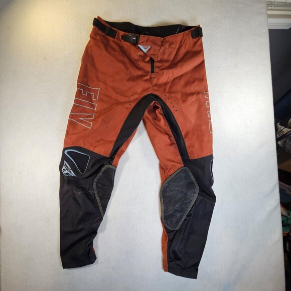 Men's Fly Racing Kinetic Era Pants Size 38 Rust/Black - Picture 16 of 16